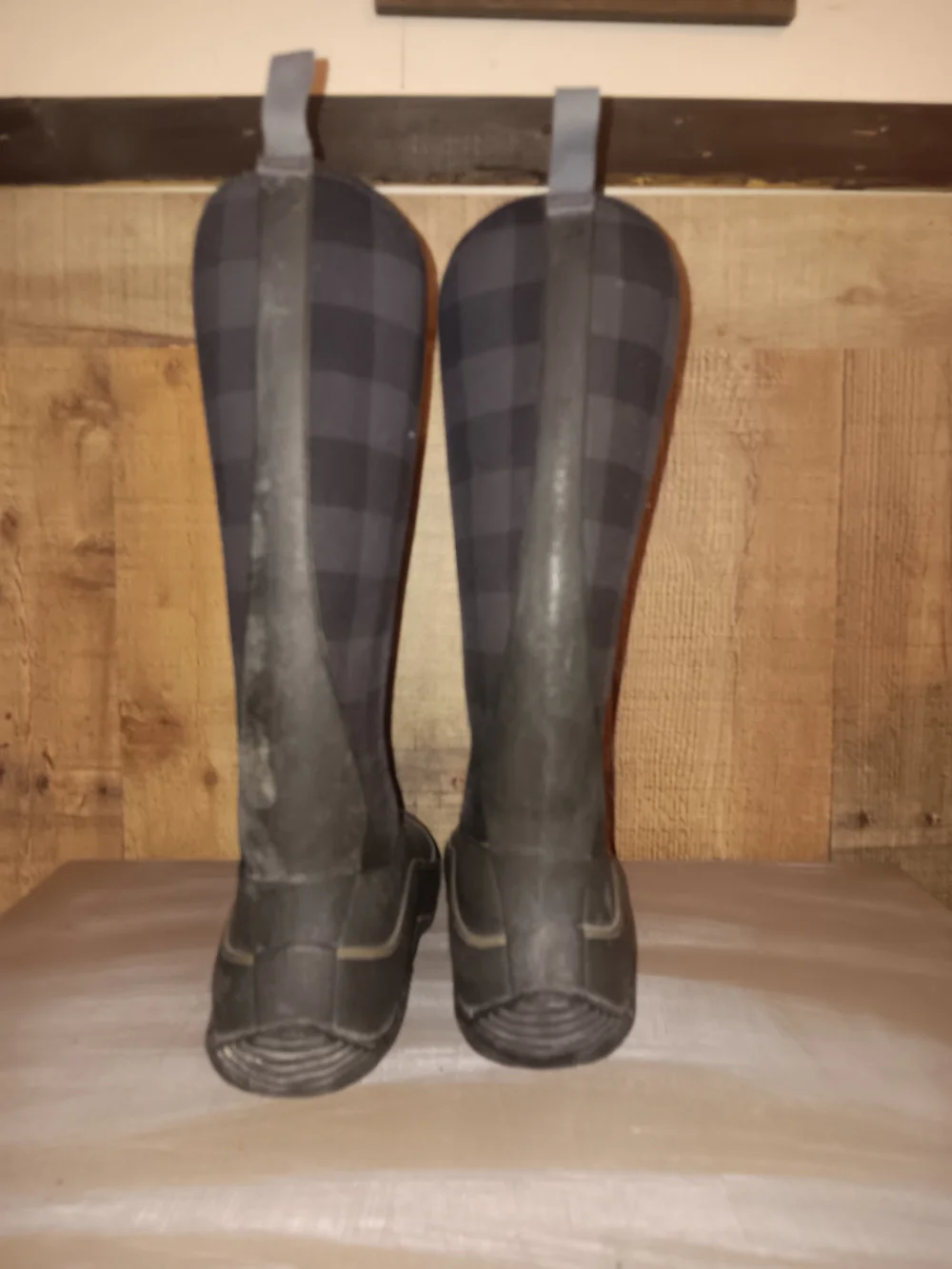 The Original Muck Boot Company Women’s Black Plaid Boot